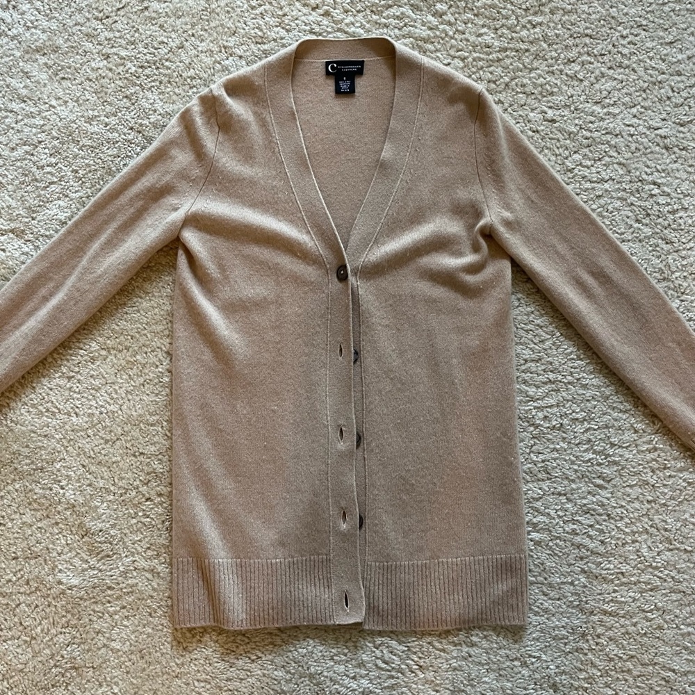 💛 100% Cashmere cardigan Carmel S